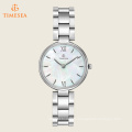 Montre décontractée en acier inoxydable en quartz pour femme, couleur: Silver-Toned 71215